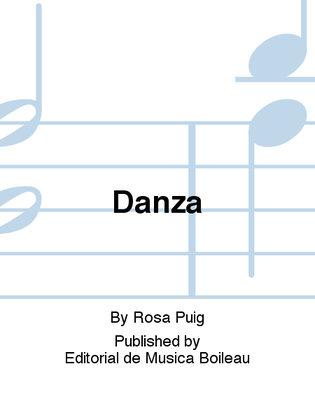 Book cover for Danza