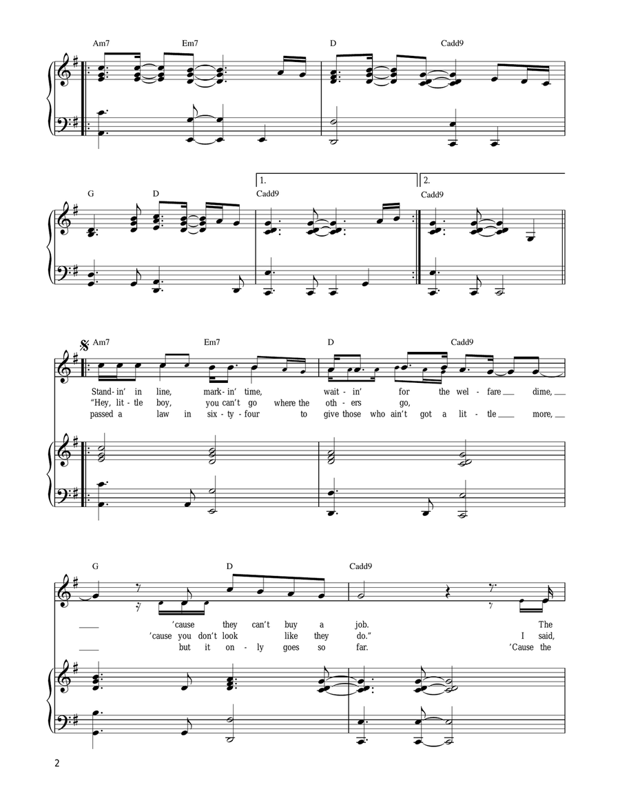 The Way It Is Voice scores gallery preview page 2