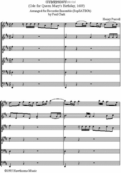 Symphony - Score and parts image number null