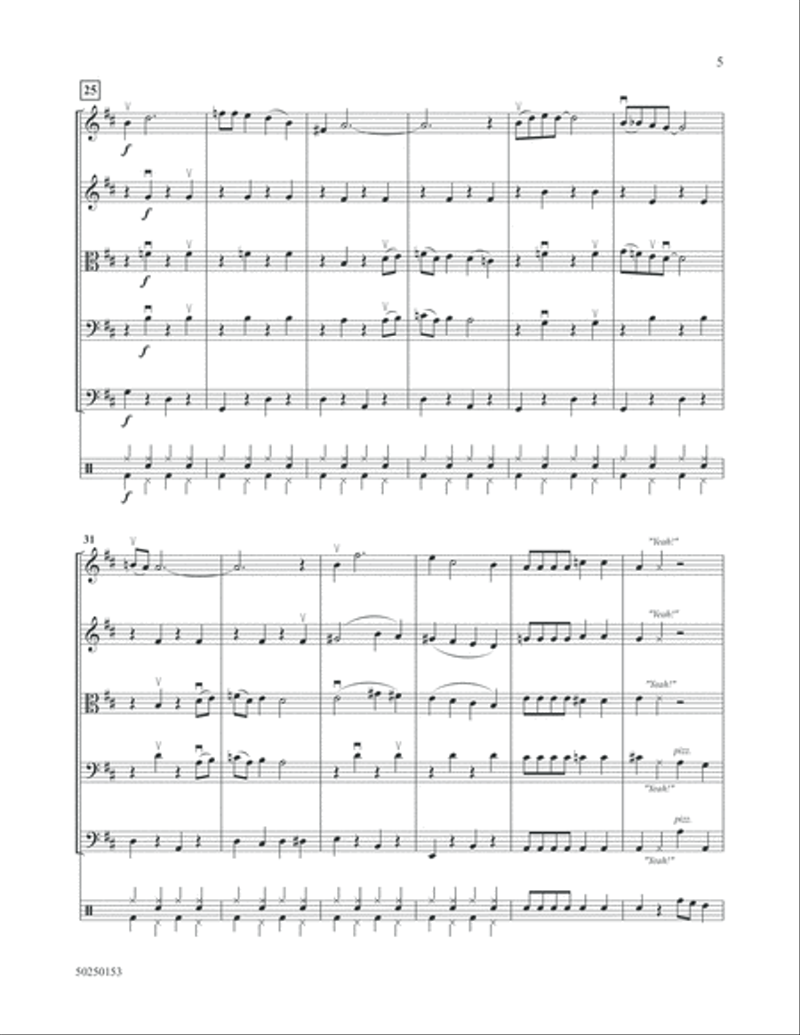 At the Jazz Junction String Orchestra scores gallery preview page 5