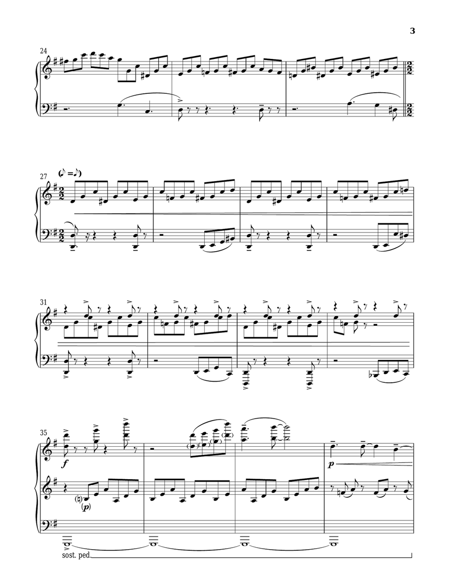 Very Put Together Piano Solo scores gallery preview page 3