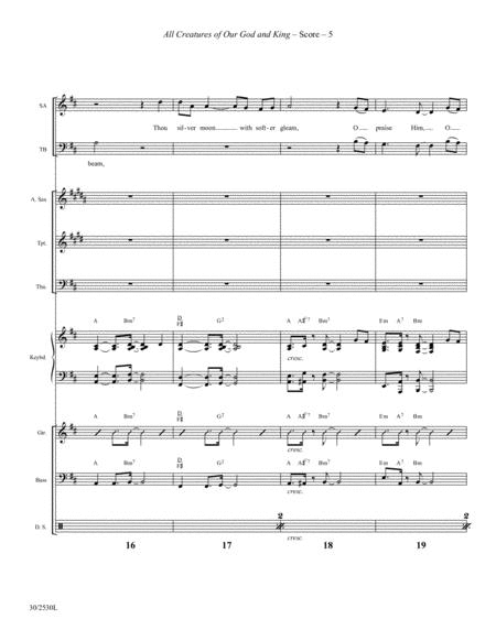 All Creatures of Our God and King - Instrumental Ensemble Score/Parts