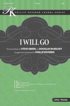 I Will Go - Anthem Accompaniment CD