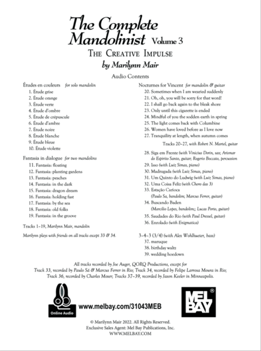 The Complete Mandolinist Volume 3 Mandolin scores gallery preview page 2