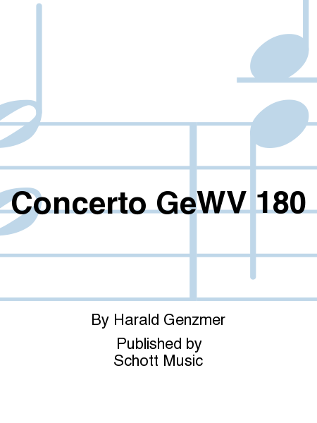 Concerto GeWV 180