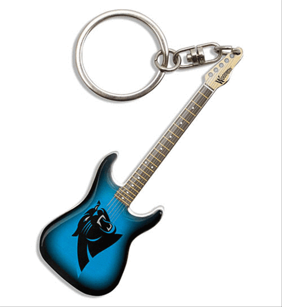 Carolina Panthers Electric Guitar Keychain Electric Guitar scores gallery preview page 2