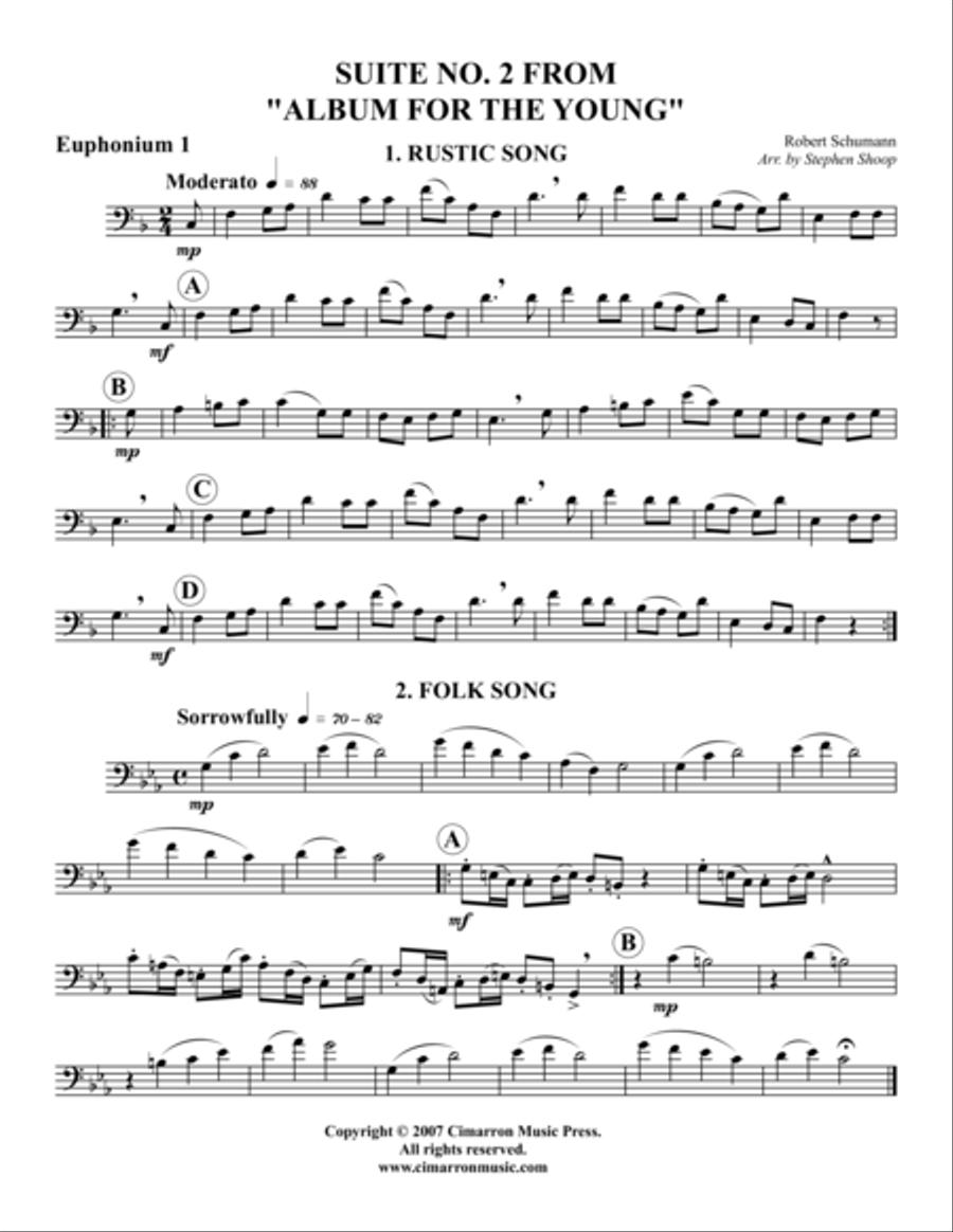Suite No. 2 from Album for the Young EETT scores gallery preview page 6