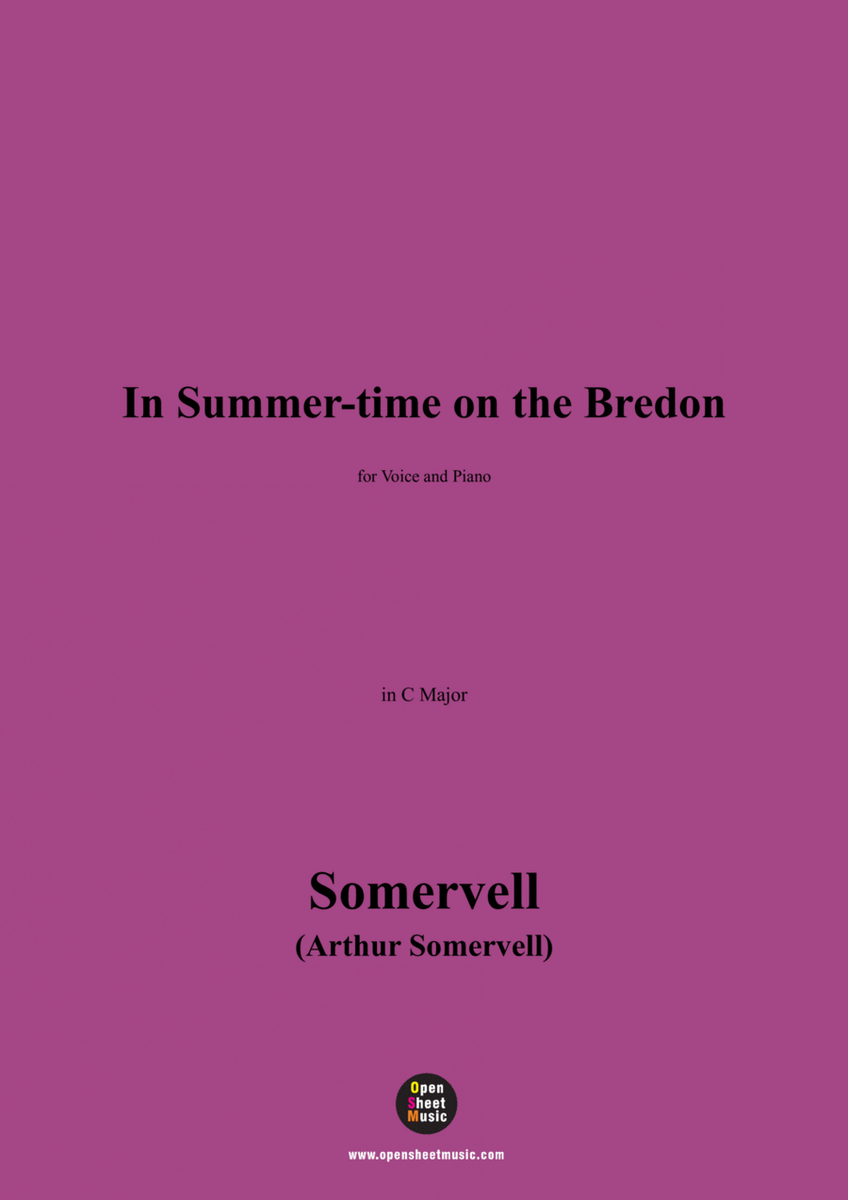 Somervell-In Summer-time on the Bredon,in C Major