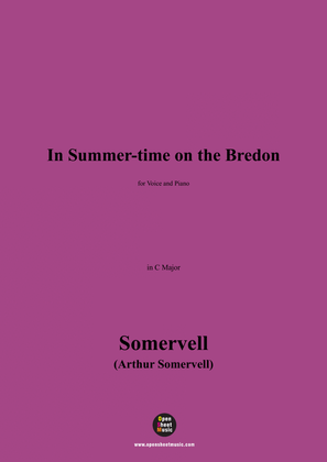 Book cover for Somervell-In Summer-time on the Bredon,in C Major