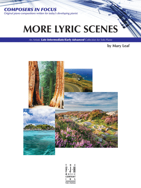 More Lyric Scenes by Mary Leaf Piano Solo - Sheet Music