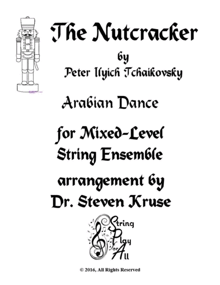 Arabian Dance from The Nutcracker for Multi-Level String Orchestra image number null