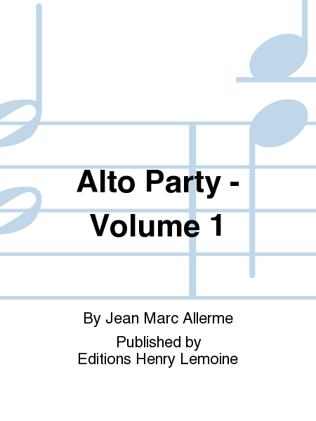 Alto party - Volume 1