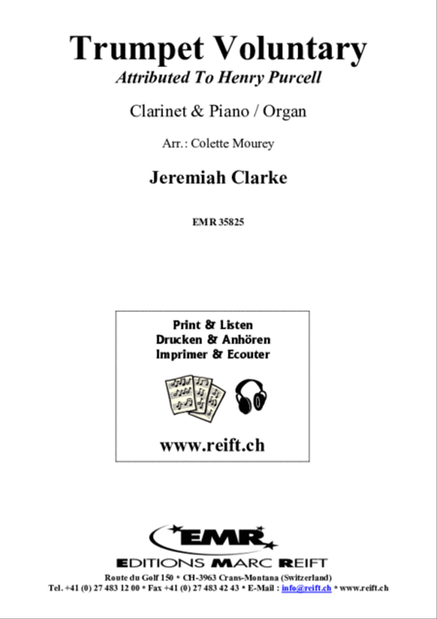 Trumpet Voluntary Trumpet Voluntary Clarinet Solo scores gallery preview page 2