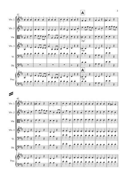 3 Easy Christmas Pieces for String Orchestra (volume one) image number null