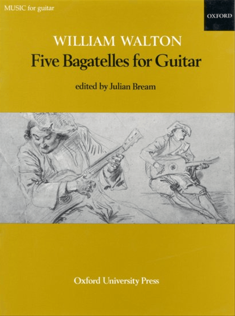 Five Bagatelles Guitar Acoustic Guitar scores gallery preview page 1