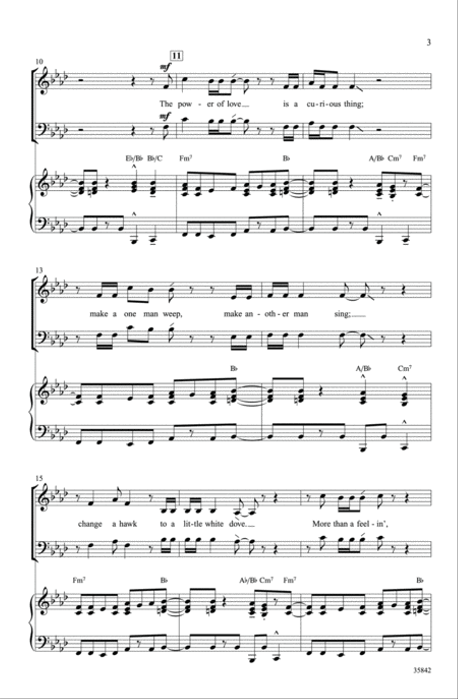 The Power of Love - SoundTrax CD (CD only) Choir scores gallery preview page 3