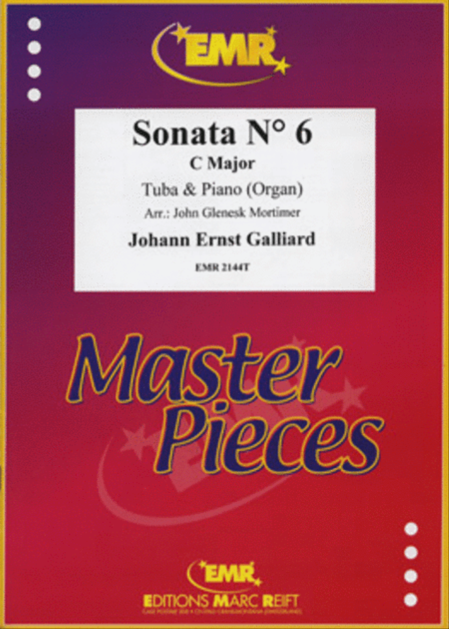 Sonata No. 6 in C Major Tuba scores gallery preview page 1