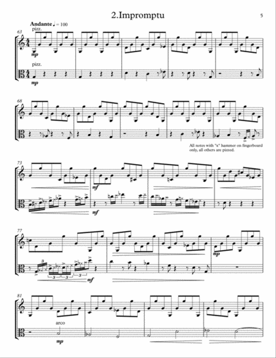 From my Notebook Vol.2 String Duet scores gallery preview page 6