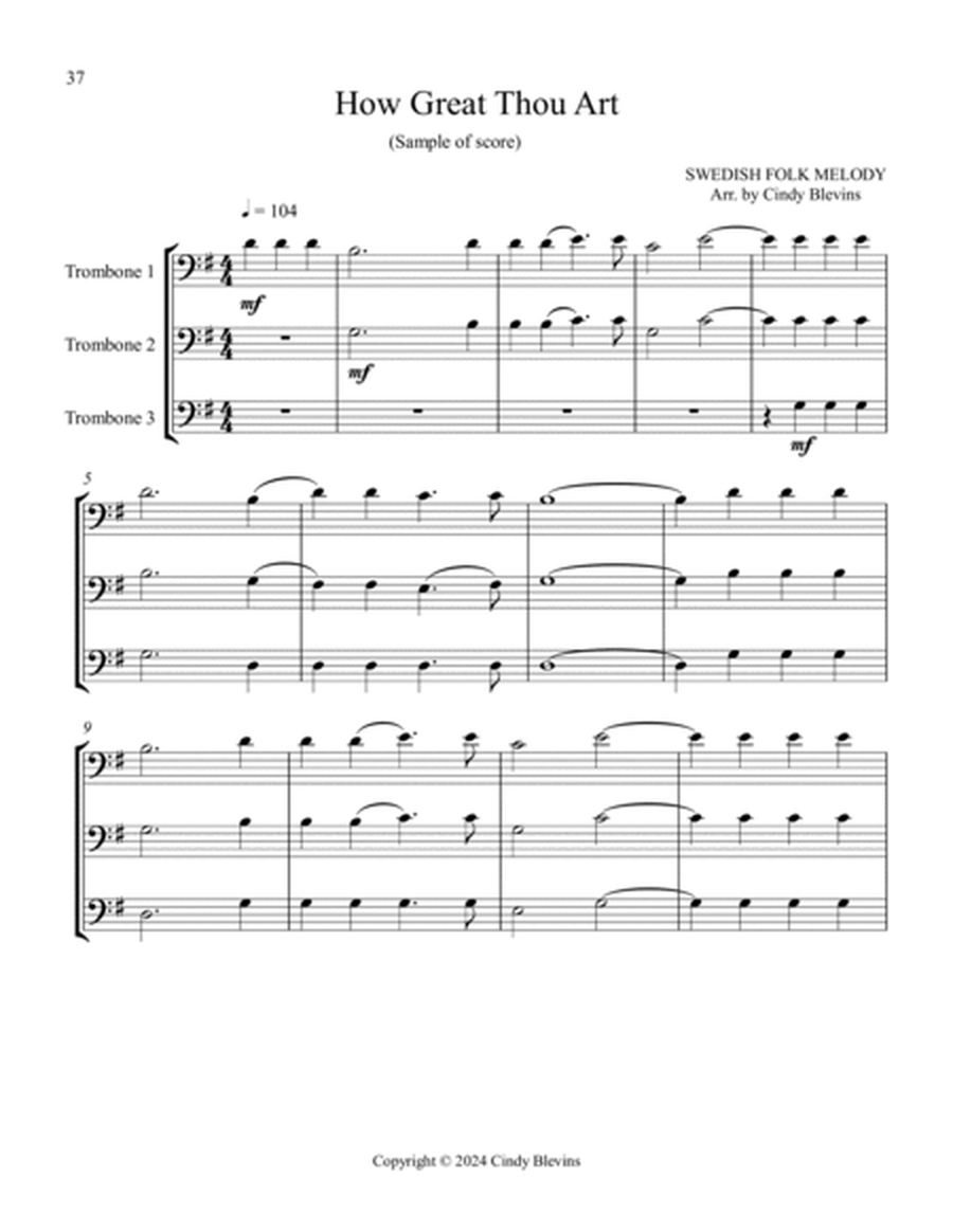 12 Favorite Hymns, for Trombone Trio image number null