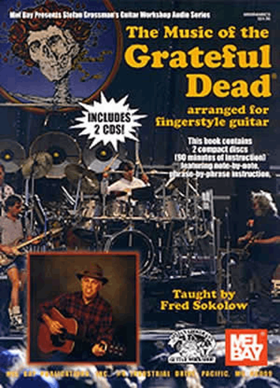 Music of the Grateful Dead Arranged for Fingerstyle Guitar Fingerpicking Guitar scores gallery preview page 1