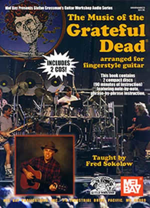 Book cover for Music of the Grateful Dead Arranged for Fingerstyle Guitar