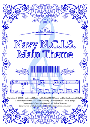 Book cover for Navy Ncis - Main Theme