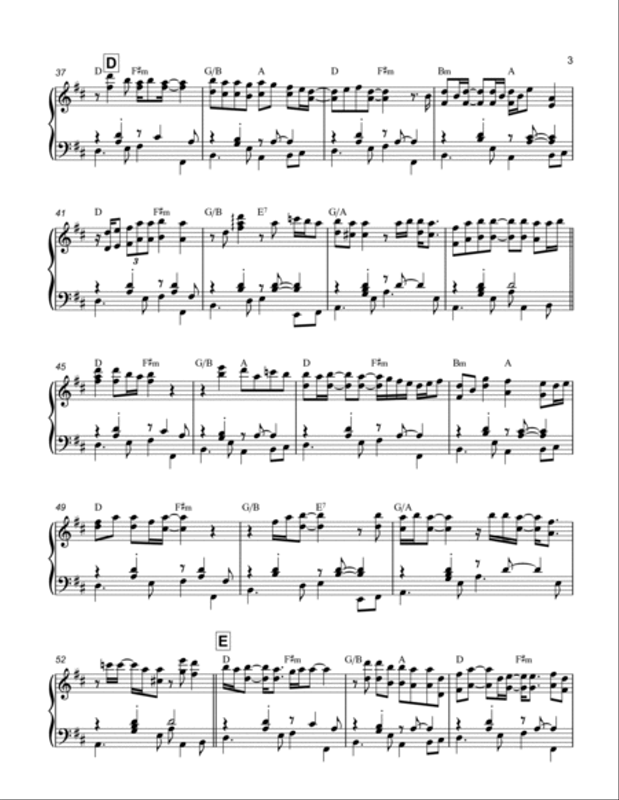 Midnight Train to Georgia Voice scores gallery preview page 3