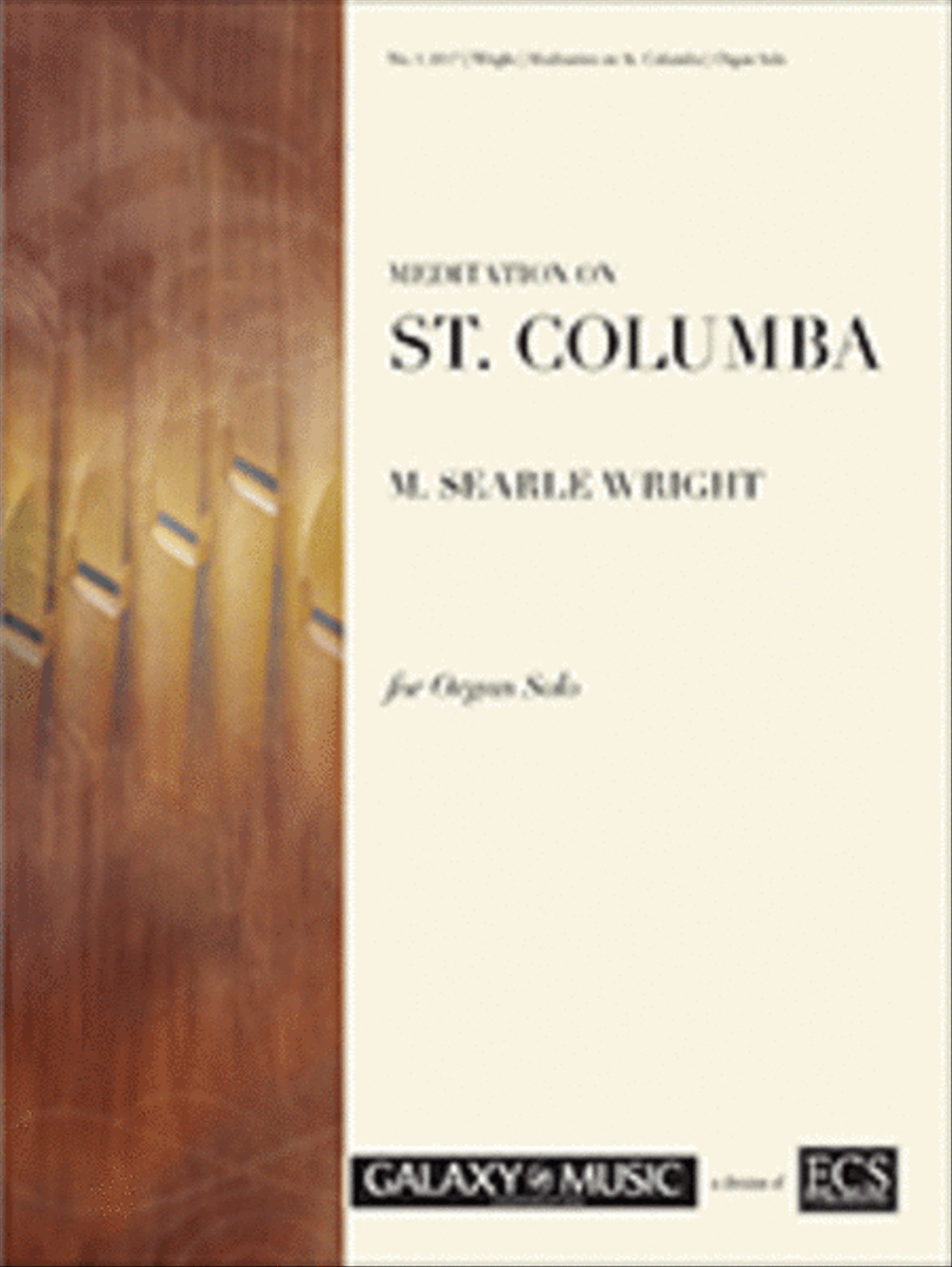 Meditation on St. Columba Organ scores gallery preview page 1