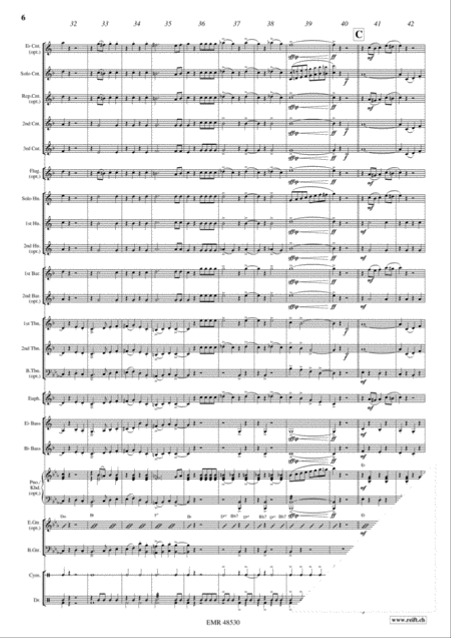 Happy Hour Brass Band scores gallery preview page 6
