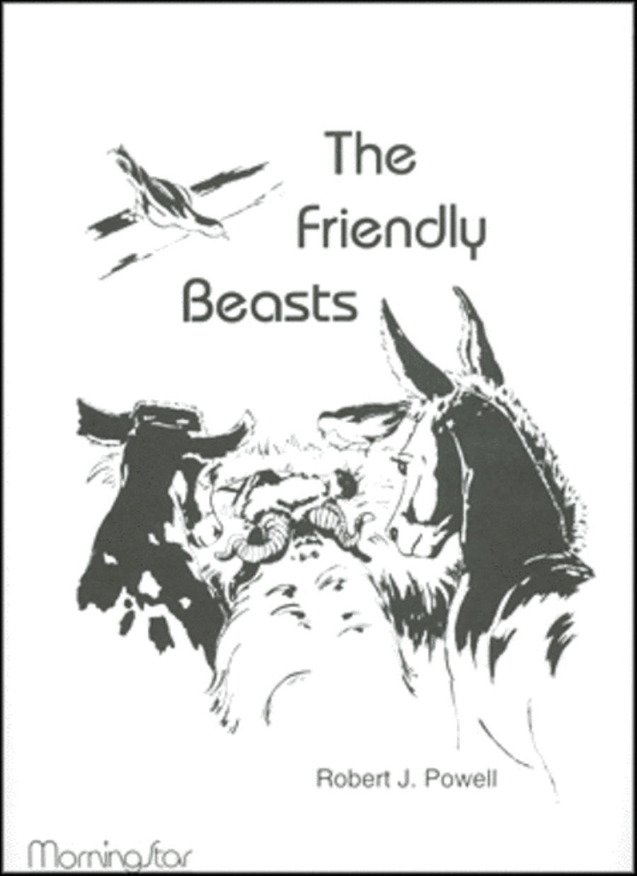 Variations on The Friendly Beasts Organ scores gallery preview page 1
