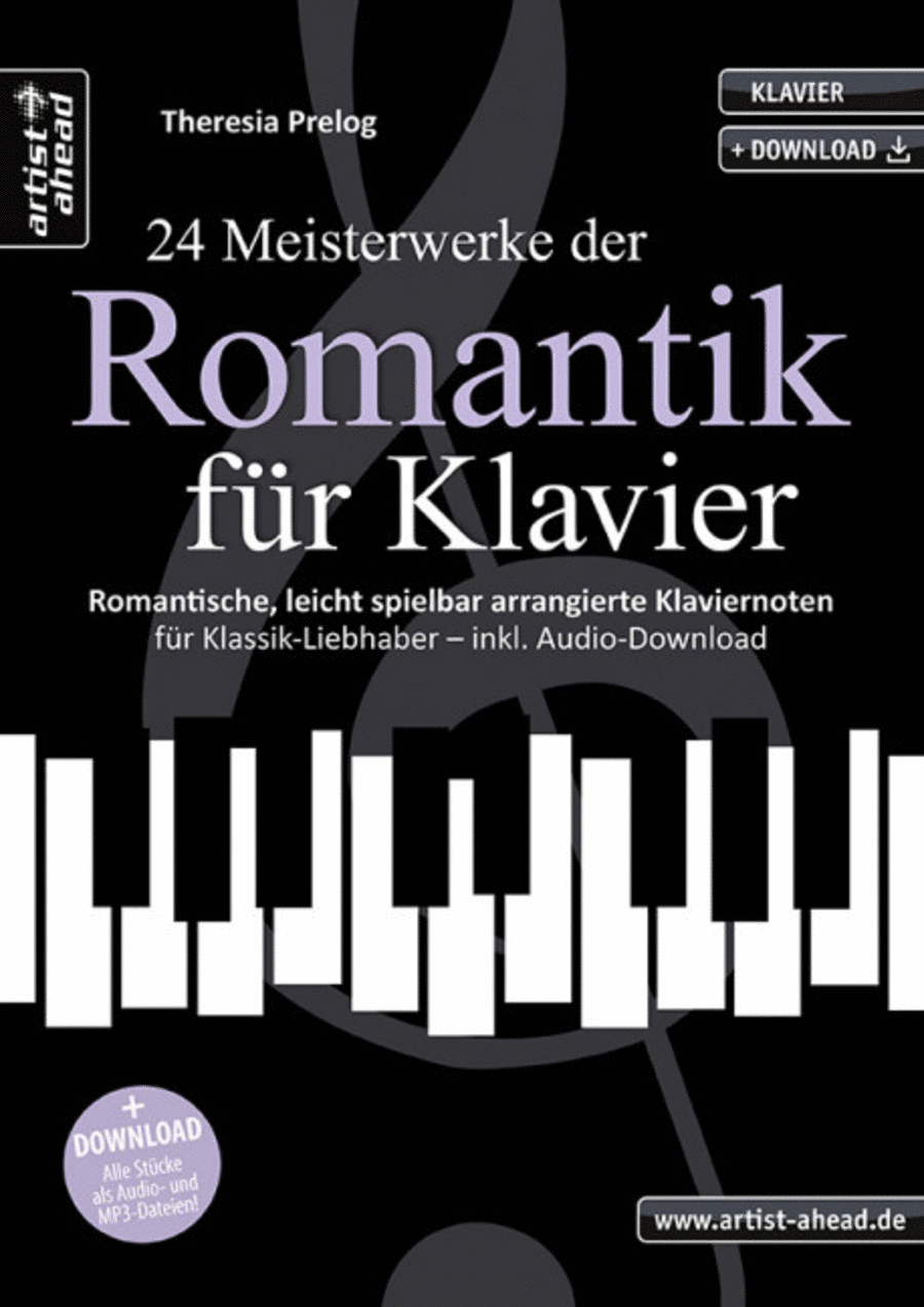 24 Meisterwerke der Romantik für Klavier