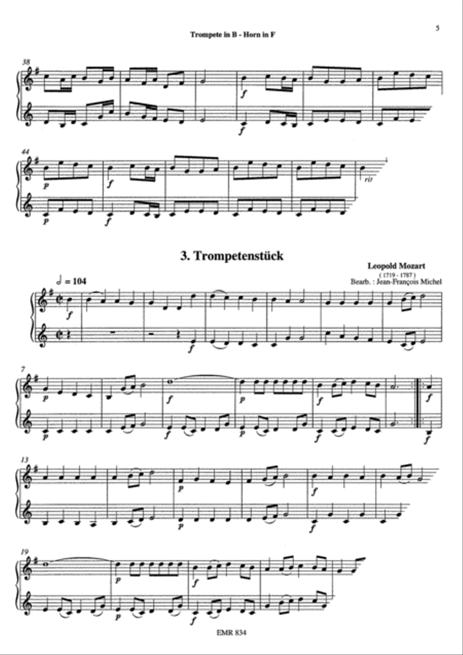 Duet Album Vol. 2 Duet Album Vol. 2 Brass Ensemble scores gallery preview page 5