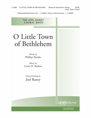 Book cover for O Little Town of Bethlehem