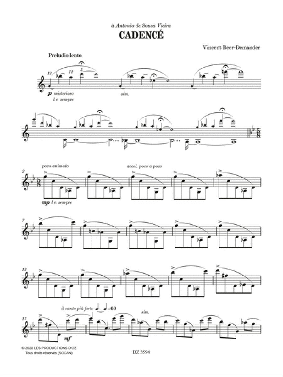 Cadencé Cadencé Mandolin scores gallery preview page 2