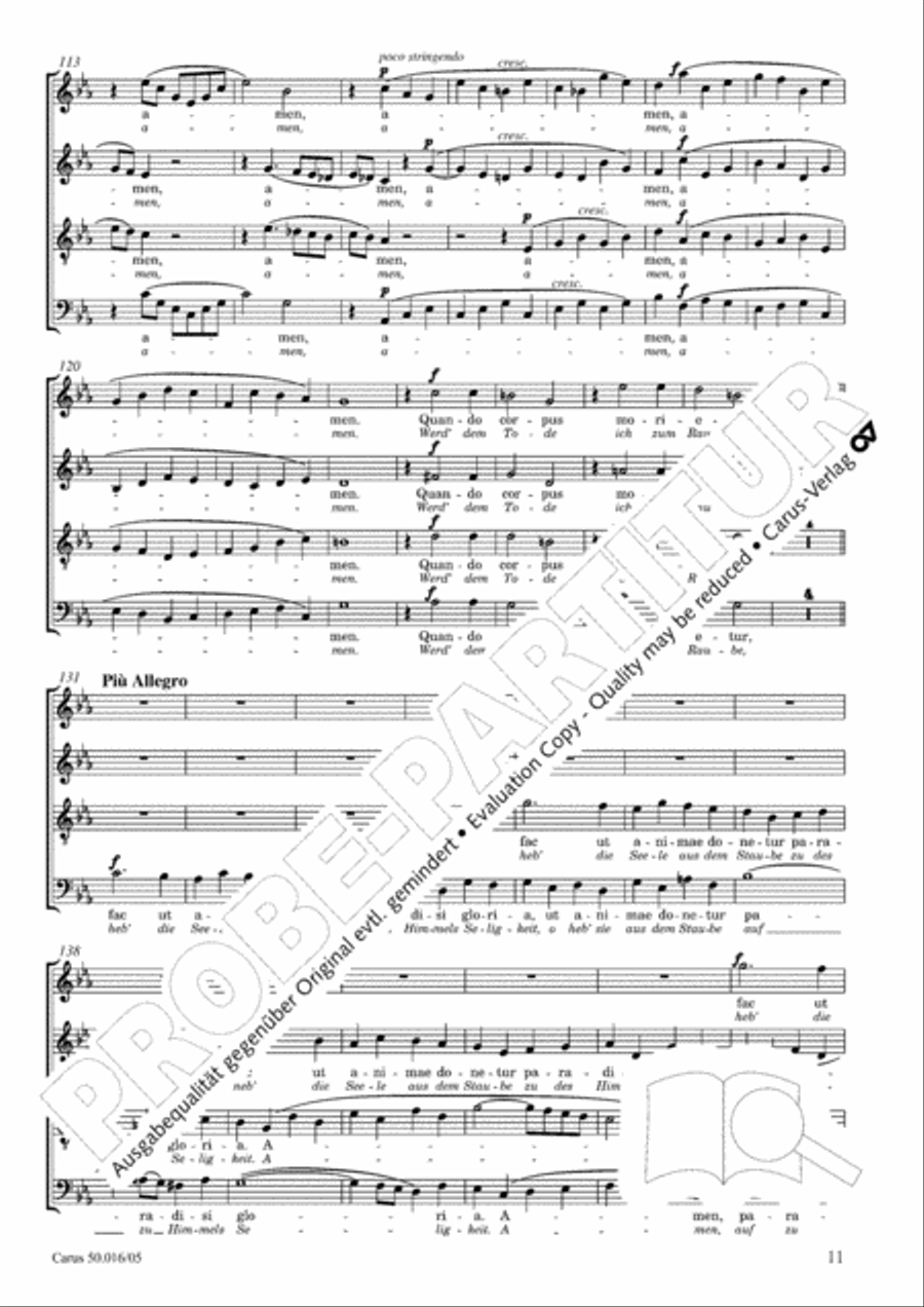 Stabat Mater in C minor STB scores gallery preview page 12