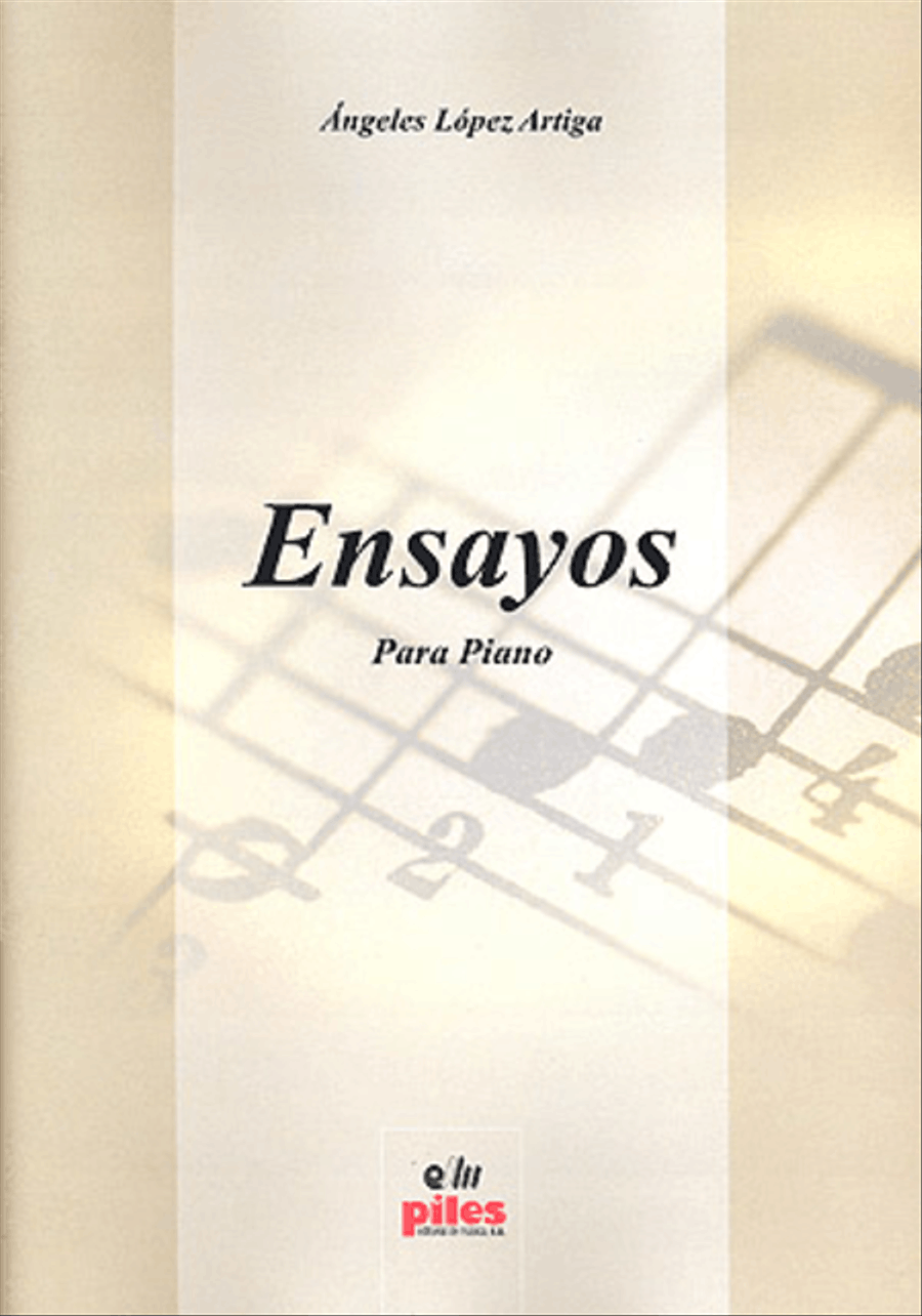 Ensayos Piano Solo scores gallery preview page 1