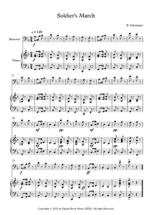 Soldier's March - Robert Schumann (Bassoon + Piano)