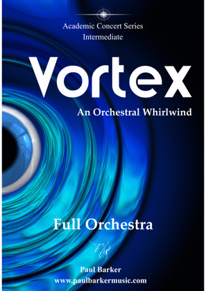 Book cover for Vortex (Full Orchestra)