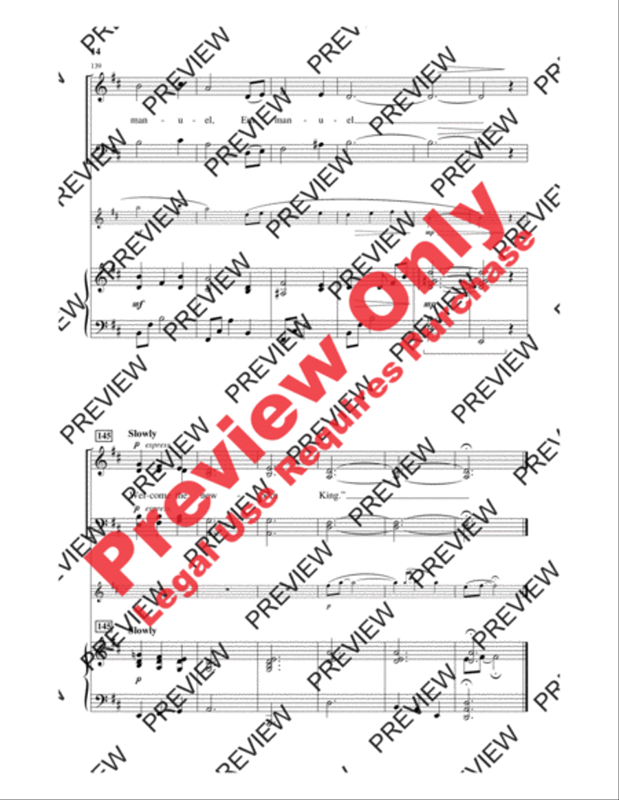 Celtic Christmas Lullaby Celtic Christmas Lullaby 4-Part scores gallery preview page 14