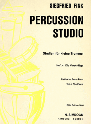 Studies For Snare Drum 4 Perc