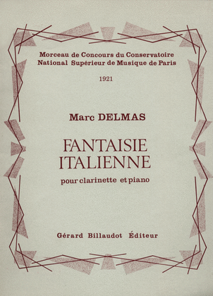 Book cover for Fantaisie Italienne