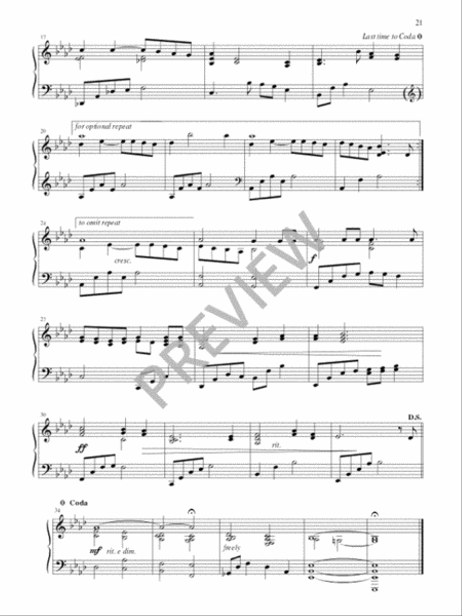 Seasons of Grace - Volume 7 Piano Solo scores gallery preview page 22