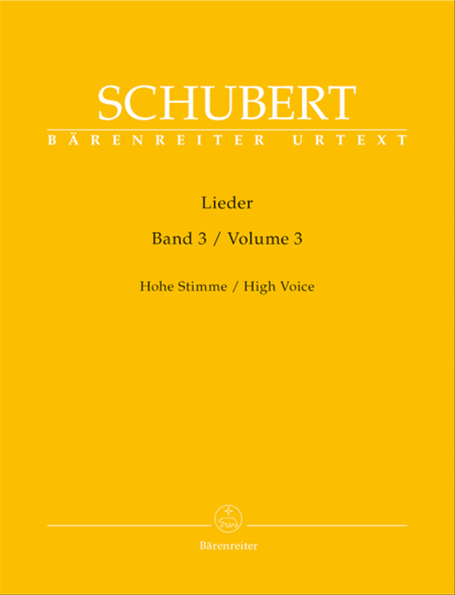 Lieder, Volume 3