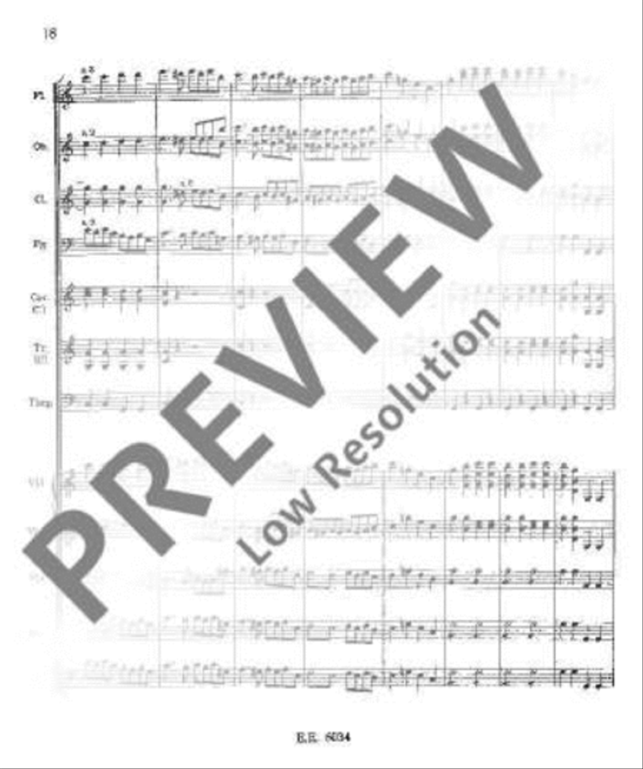 The Impressario The Impressario Orchestra scores gallery preview page 21