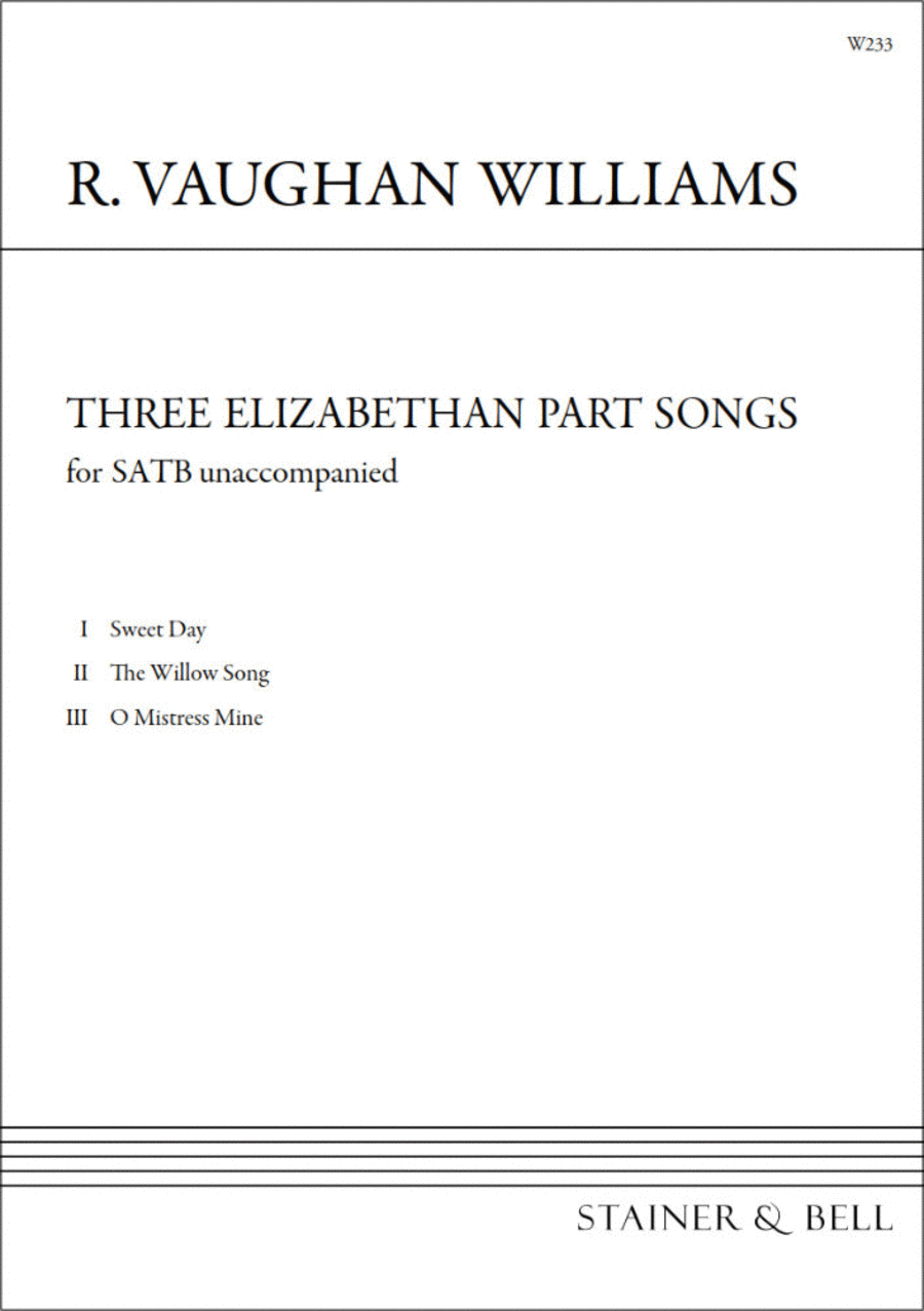 Three Elizabethan Partsongs