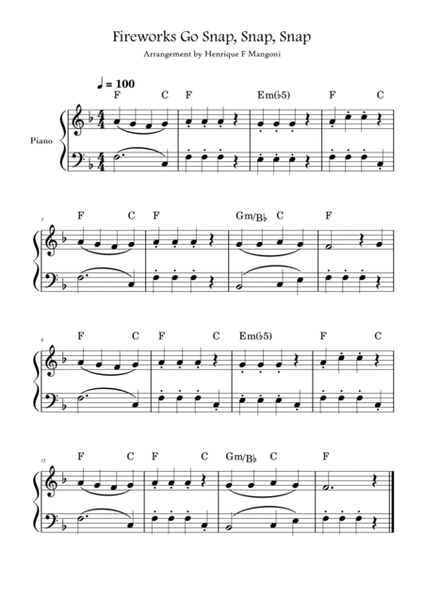 4th of July for Beginners: six patriotic songs arranged for easy piano image number null