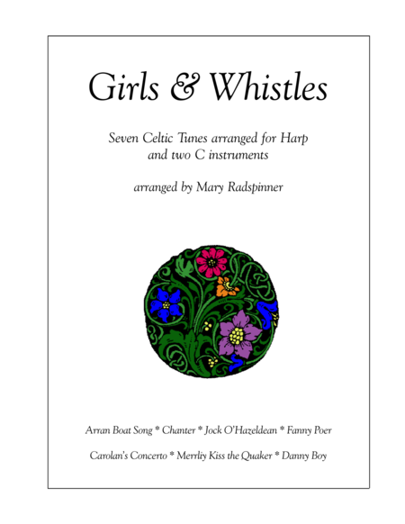 Girls and Whistles for Folk Harp and Winds