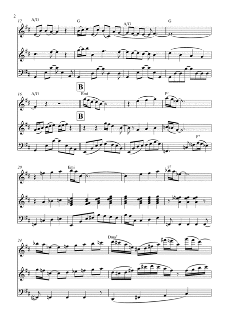 Peace Small Ensemble scores gallery preview page 2