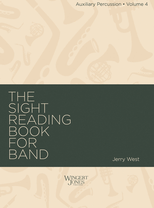 Book cover for Sight Reading Book For Band, Vol 4 - Auxiliary Percussion