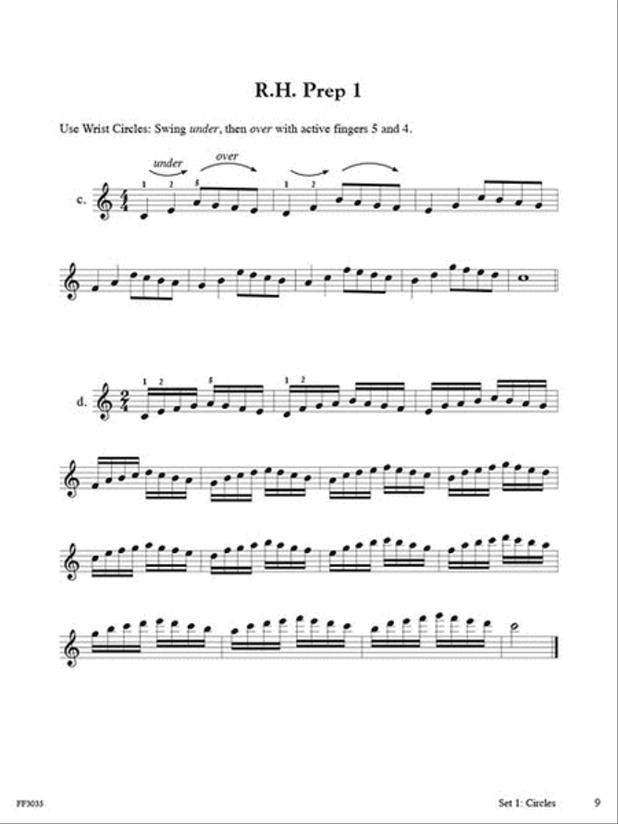 Hanon-Faber: The New Virtuoso Pianist Piano Method scores gallery preview page 4